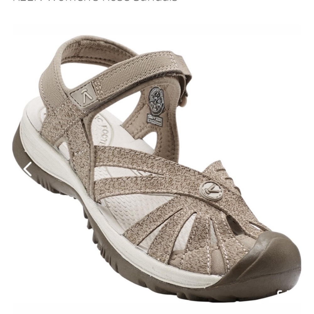 KEEN Women’s Rose Closed Toe Sandals Brown Size 10